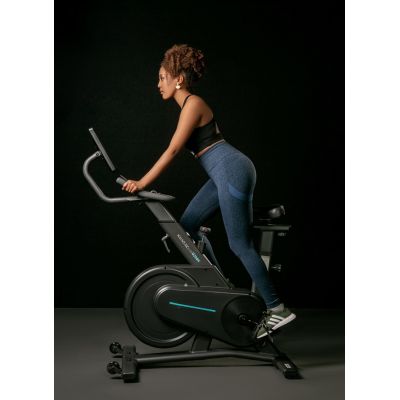 7. OVICX Q200X magnetic exercise bike with 15.6" TFT touchscreen, WIFI bluetooth & app