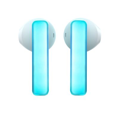 3. TWS Joyroom JR-TC1 IceLens Series wireless headphones with LED lights - white