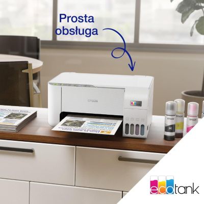 9. Epson EcoTank L3276 WiFi WHITE multifunction printer