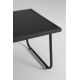 8. Black Forest Textilene Garden Furniture Set: Two Chairs, a Lounger and a Folding Table, Black