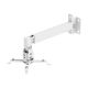 2. MACLEAN Wall Mount / Wall Bracket for Projector, White, MC-205 W