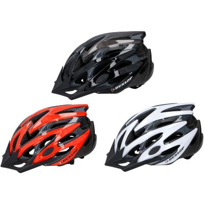 38. DUNLOP MTB RED ADJUSTABLE CYCLING HELMET S. M (55-58CM)