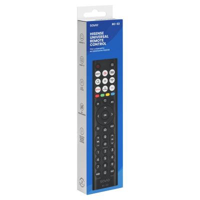 2. SAVIO UNIVERSAL REMOTE CONTROL/REPLACEMENT FOR HISENSE RC-32 TV