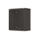 29. LANBERG WALL-MOUNTED RACK CABINET 19" 12U 540X350 BLACK GLASS DOOR (FLAT PACK)
