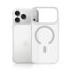 5. 3mk Smoke MagCase for iPhone 17 Pro - White-Translucent