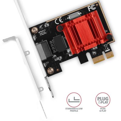 3. Axagon PCEE-GIX network card Internal Ethernet 1000 Mbit/s