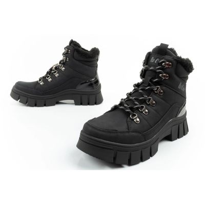 8. Lee Cooper women's winter hiking sports shoes, insulated, black, high