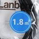 5. LANBERG USB-A 2.0 M/M CABLE 1.8M BLACK CA-USBA-20CU-0018-BK