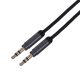 GEMBIRD CCA-404 cable (Mini Jack M - Mini Jack M; 1.2m; black)
