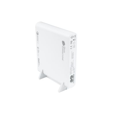 4. Alcasa PCA-D001W Mobile Charger Universal White AC Fast Charging Internal