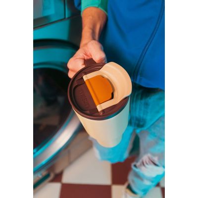 13. Kambukka Rio Tumbler 950 ml Thermal Tumbler with Straw, Almond Dream