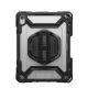 13. UAG Plasma HS Kickstand - protective case with Apple Pencil holder, hand rest and stand for iPad 10.9" 10th generation / 11" (A16) (ice/black)
