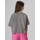 2. Girls' boxy T-shirt with print 4F 4FJRAW26TTSHF4239-22S