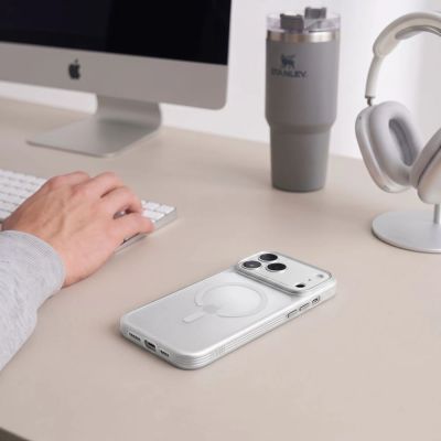 5. Tech-Protect MagPrime MagSafe CC Case for iPhone 18 Pro Max / 17 Pro Max - Matte Gray