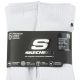 3. Skechers 6pk Core Crew LG Socks S118220-WHT White 43-46