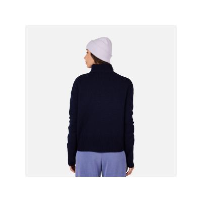3. ROSSIGNOL W SIGNATURE SWEATER navy blue women's sweater
