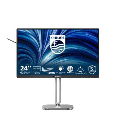 Philips 4000 series 24B2N4200/00 computer monitor 60.5 cm (23.8") 1920 x 1080 px Full HD LCD Gray