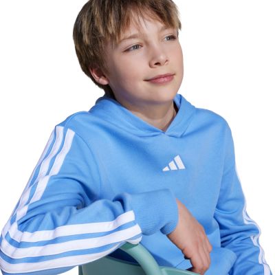 7. adidas Essentials Hoodie 225 Blue JN2424