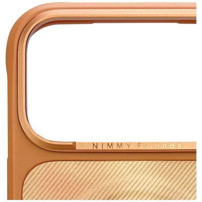 5. Nimmy Gentle Pets Series Dog MagSafe case for iPhone 17 Pro - orange