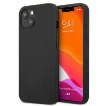 Mercedes AMG Leather Hot Stamped Case for iPhone 13 / 14 / 15 - Black