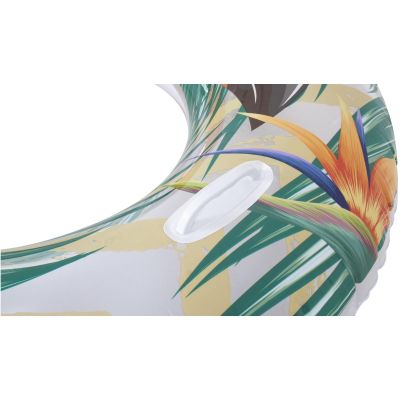 4. TROPICAL SWIMMING RING 115CM 37598 GREEN