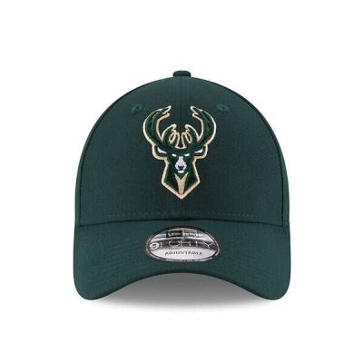 2. New Era 9FORTY NBA Milwaukee Bucks Green Cap - 11405602