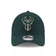 2. New Era 9FORTY NBA Milwaukee Bucks Green Cap - 11405602