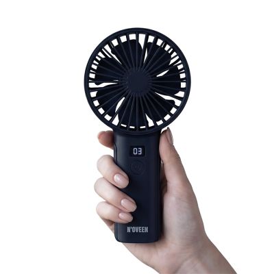 4. NOVEEN F120 USB Rechargeable Hand-held Desk Fan
