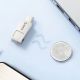 3. Orico U301 128GB USB-A USB-C USB 3.2 Gen 1 Pendrive - Silver