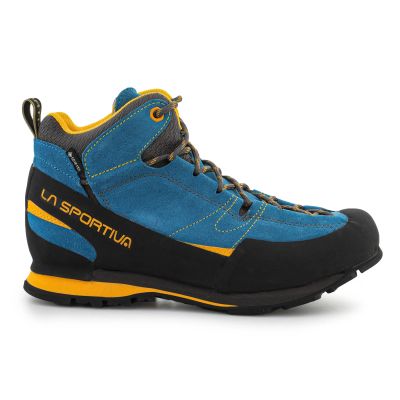 5. La Sportiva BOULDER X MID GTX ZFAS054B00Y00 BLUE/YELLOW
