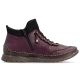 2. Women's insulated ankle boots, burgundy, Rieker 53650-30
