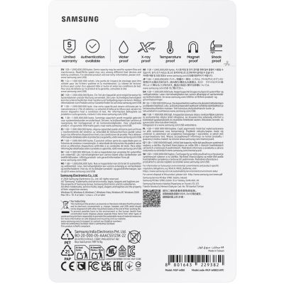 10. SAMSUNG FLASH BAR Plus 64GB MUF-64BE3/APC SILVER