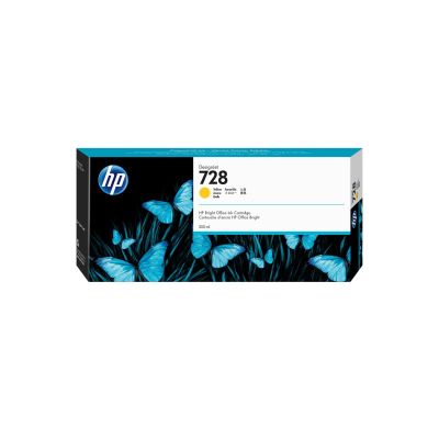 HP DesignJet 728 300ml Yellow Ink Cartridge