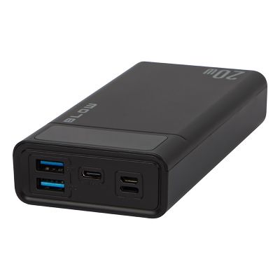 4. BLOW POWER BANK 20000MAH QC+PD 20W + LIGHTNING BLACK PB20E