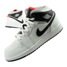 Nike Air Jordan 1 women's high-top sports shoes fashionable sneakers white black