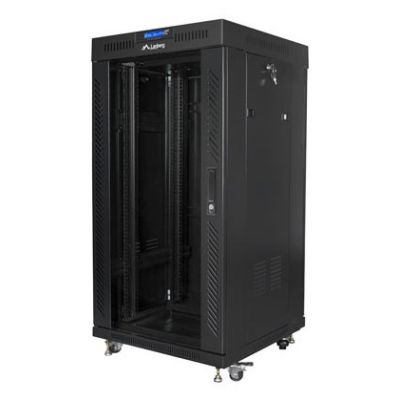 Lanberg FF01-6622-12BL 22U Freestanding Rack Black