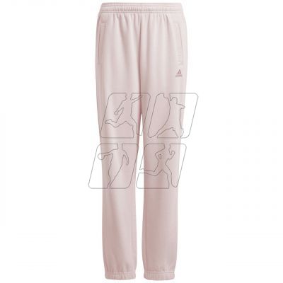 adidas Essentials Small Logo Feel Cozy Fleece Jr JF8746 pants