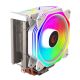 2. Rampage OCTAGONC50-WHITE LGA1700/AM5 CPU Cooler 1800RPM 120mm ARGB PWM Fan
