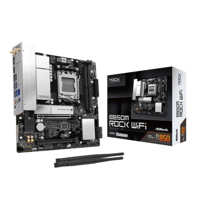 ASRock B850M Rock WiFi AM5 mATX HDMI/DP DDR5