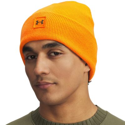 Under Armour Halftime Cuff Osfm Cap Orange 1373155 793