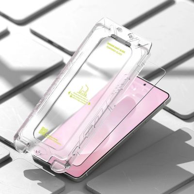 6. Ringke Easy Slide 2-pack tempered glass for Samsung Galaxy S25 Edge - transparent