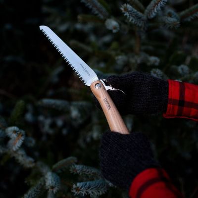 2. Opinel 001198 Hand Saw Pruning Saw 20.3 cm Gray, Wood