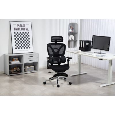 55. Activejet ergonomic office chair YK848, black