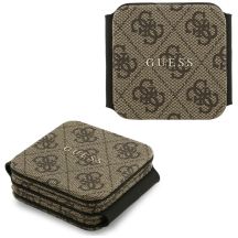 Guess 4G MagSafe 3-in-1 15W Wireless Charger - Brown