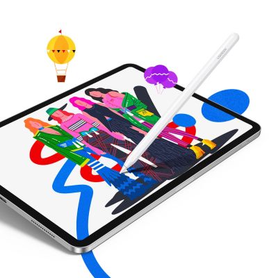 8. Ugreen LP653 stylus with wireless charging for iPad tablets - white