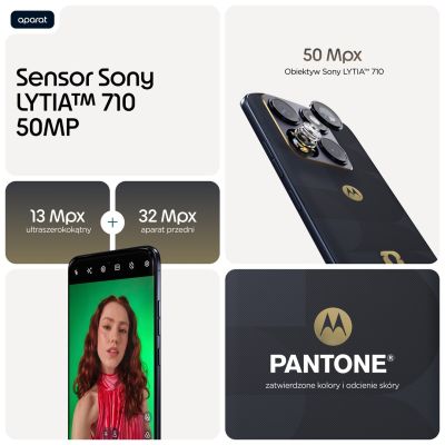 6. Motorola Edge 70 Fusion 5G 8/256GB PANTONE Silhouette