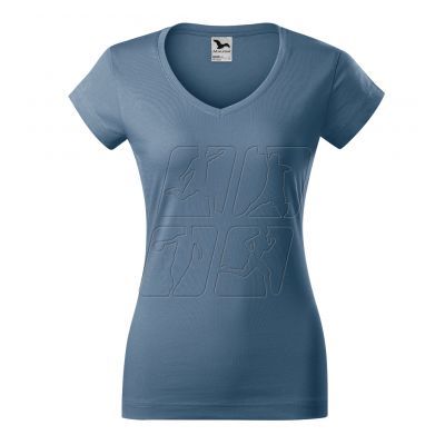 3. Malfini Fit V-neck T-shirt W MLI-16260