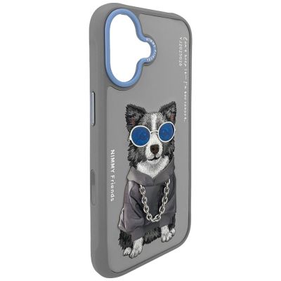 4. Nimmy Glasses Cool nag iPhone 17 Case - Gray