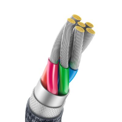 7. Baseus Crystal Shine Series cable USB cable for fast charging and data transfer USB Type A - USB Type C 100W 2m black (CAJY000501)