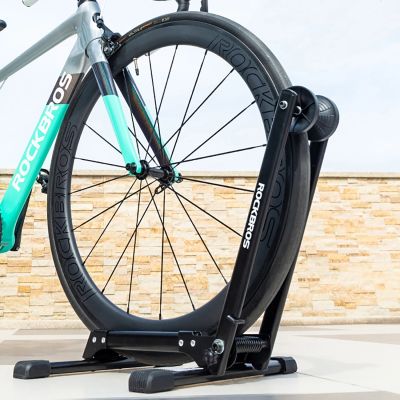 10. Rockbros 27210001001 Folding Bicycle Stand - Black